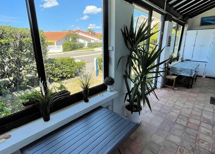 Villa Ref 277 Les Bourdaines , A Proximite Immediate De La Plage, Patio Classee 2 Etoiles , 8 Personnes Seignosse